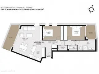 Appartement te koop Luxembourg (RBK46667)