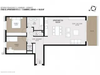 Appartement te koop Luxembourg (RBK46669)