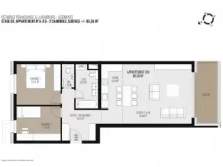 Appartement te koop Luxembourg (RBK46676)