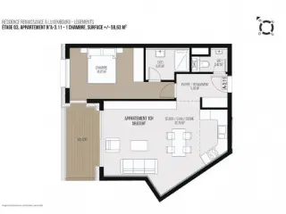 Appartement te koop Luxembourg (RBK46762)