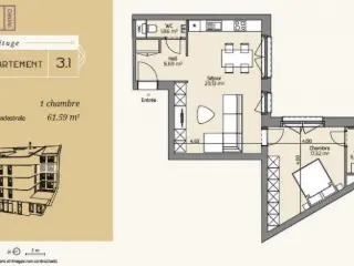 Appartement à vendre Luxembourg (RBR86158)