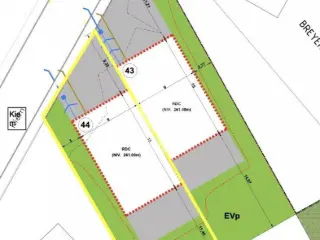 Terrain à vendre Moutfort (RBR92469)