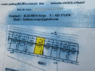 Parking for sale Filsdorf (RBT20390)