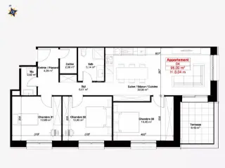 Appartement à vendre Belvaux (RBT42574)