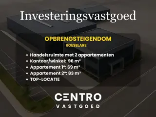 Investment property for sale Roeselare (RBT83436)