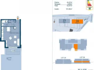 Studio te koop Bertrange (RBU17085)