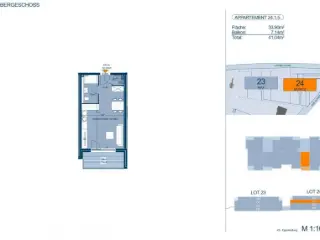 Studio te koop Bertrange (RBU17088)