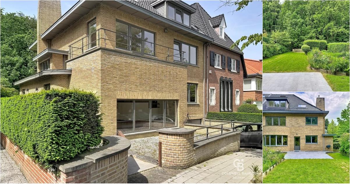 Maison à louer avec jardin et 5 chambres , Uccle (RBW04675) - Aanzicht 2