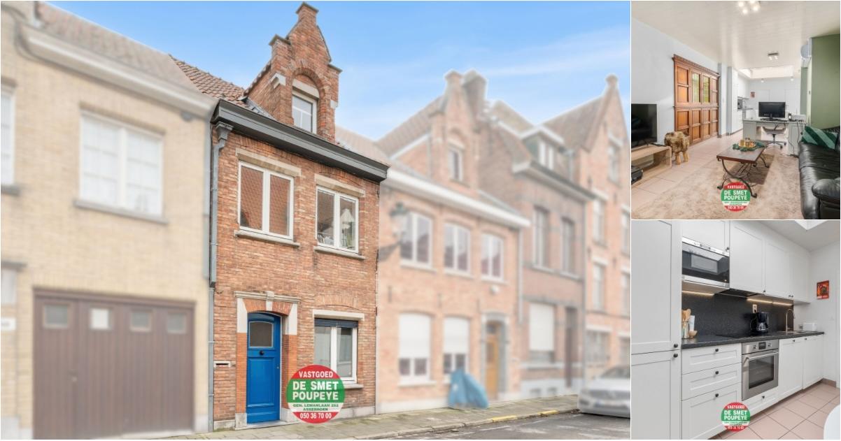 House in Brugge, Magdalenakwartier - Aanzicht 2
