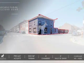 Immeuble mixte à vendre Courcelles (VAY03480)