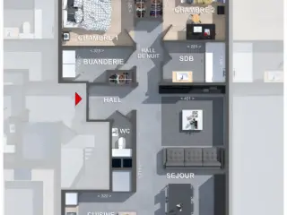 Appartement à vendre Liège (VBB81474)