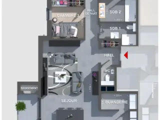 Apartment for sale Liege (VBB81479)