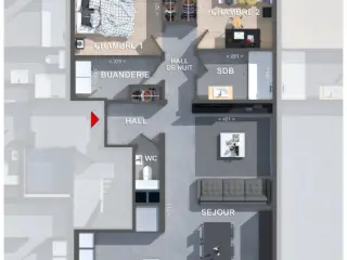 Appartement à vendre Liège (VBB81495)