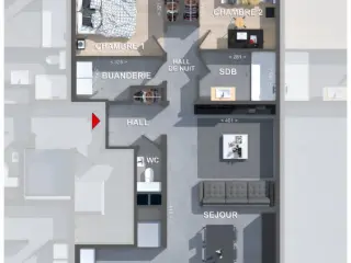 Appartement à vendre Liège (VBB81499)