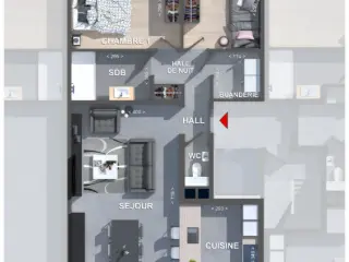 Apartment for sale Liege (VBB81513)