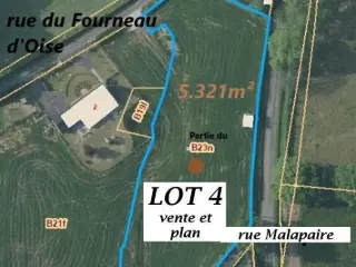 Terrain agricole en vente publique Seloignes (VBD13205)