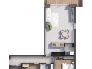 Penthouse à vendre Hauset (VBD21164)