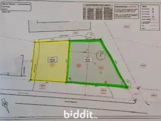 Terrain en vente publique Céroux-Mousty (VBD26830)