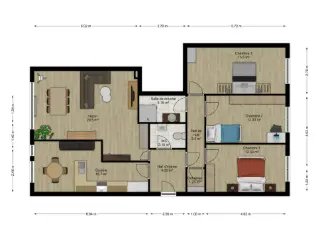 Appartement à louer Charleroi (VBD40180)