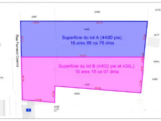 Terrain à bâtir à vendre Soye (VBD46077)