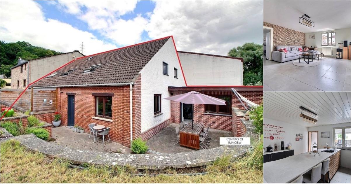 Maison à louer avec jardin et 4 chambres , Court-Saint-Étienne (VBE26646) - Aanzicht 2