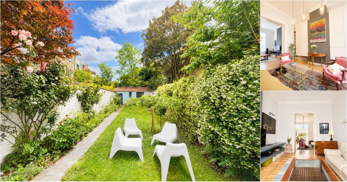 Maison à louer avec garage et terrasse , Ixelles (VBE30406) - Aanzicht 2