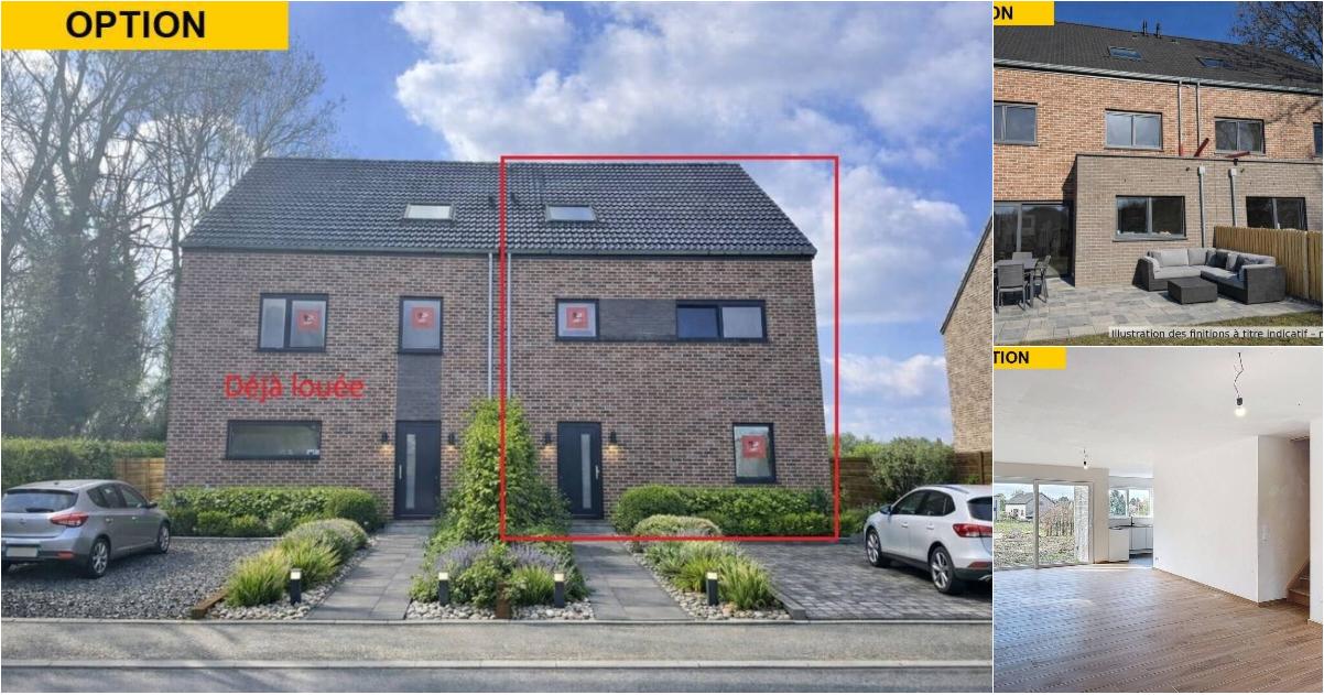 Villa à louer avec terrasse et jardin , Mont-Saint-Guibert (VBE32009) - Aanzicht 2