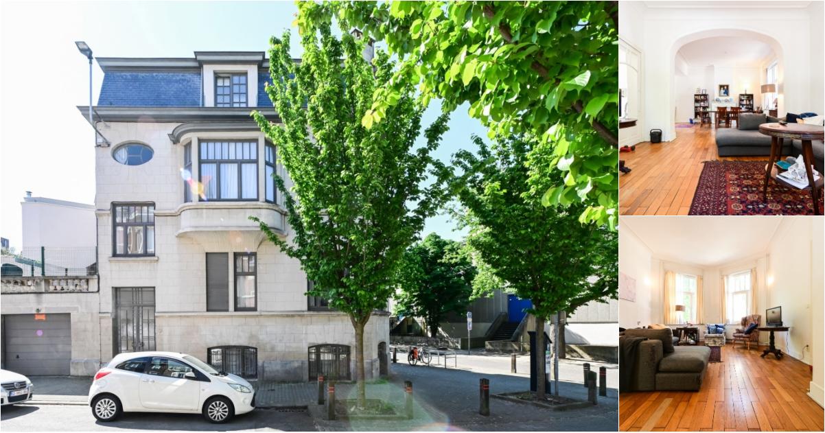 Maison de maître à louer à avenue Charles Legrelle 3 Etterbeek (VBE39329) - Aanzicht 2