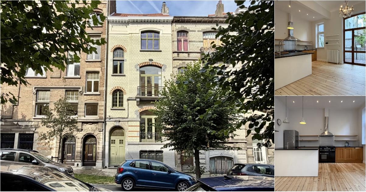 Maison de maître à louer à Jef Lambeauxlaan 19 Saint-Gilles (VBE45998) - Aanzicht 2