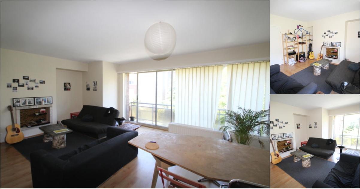 Appartement à louer avec terrasse et 3 chambres , Forest (VBE46284) - Aanzicht 2