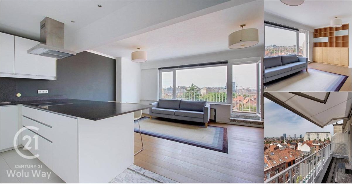 Penthouse à louer à Rue du Noyer 86 Schaerbeek (VBE46517) - Aanzicht 2
