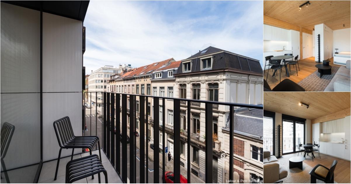 Studio à louer à Rue Blanche 2 Ixelles (VBE46574) - Aanzicht 2