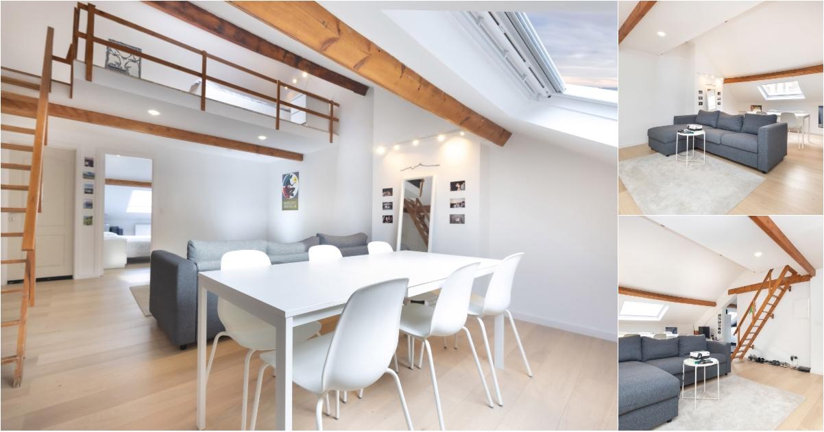 Duplex à louer à rue Lesbroussart 31/33 Ixelles (VBE46904) - Aanzicht 2