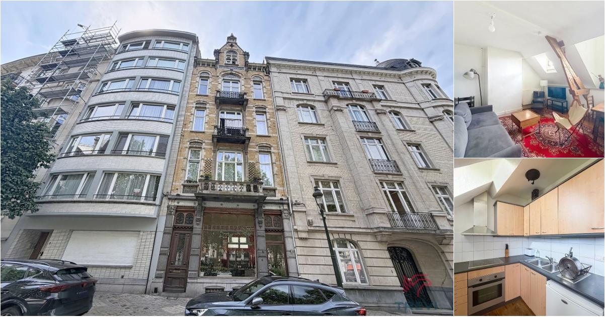 Appartement à louer à Place Maurice van Meenen 6 Saint-Gilles (VBE46992) - Aanzicht 2