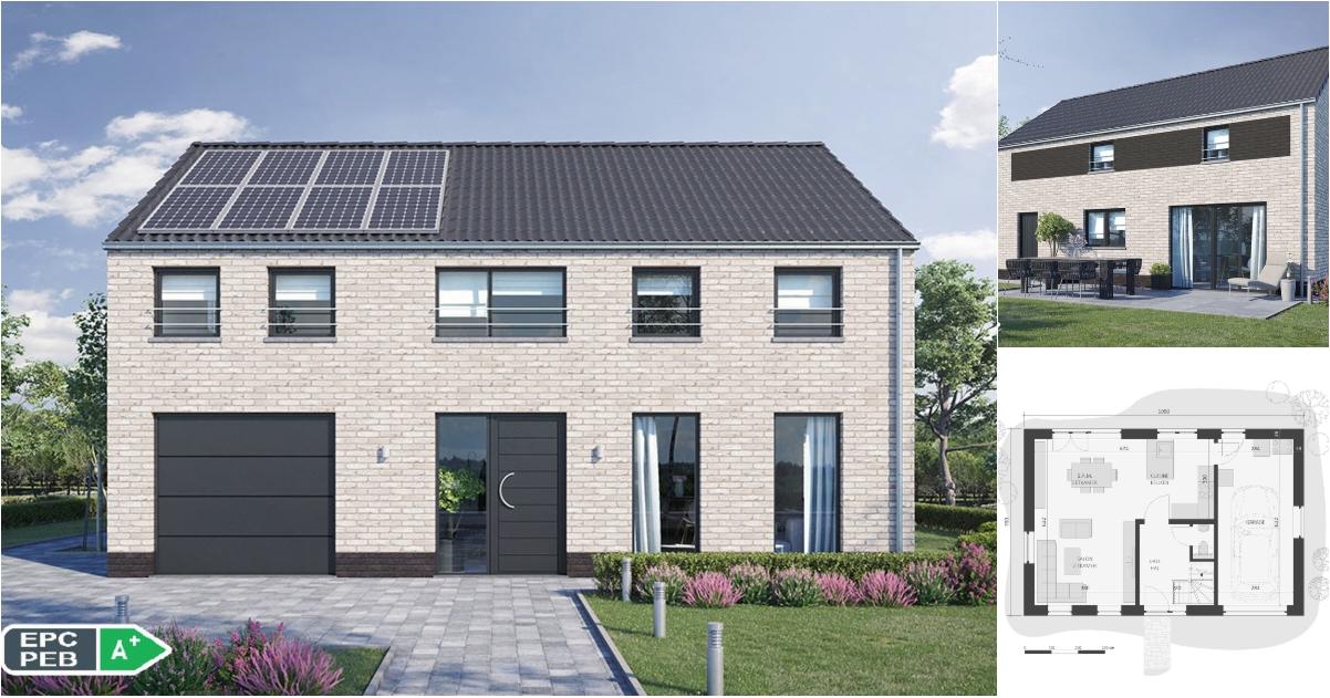 Maison à vendre avec garage et 3 chambres , Pont-à-Celles (VBE47230) - Aanzicht 2