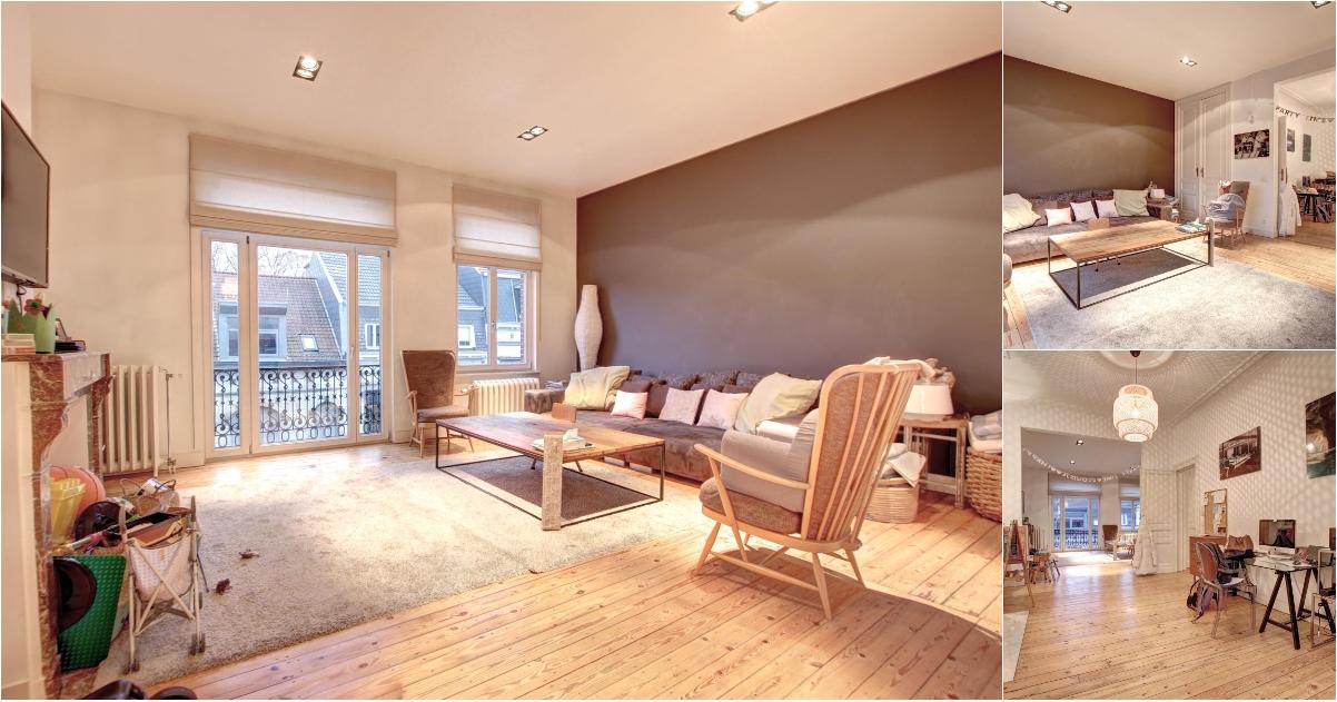 Duplex à louer avec terrasse et 2 chambres , Ixelles (VBE47508) - Aanzicht 2