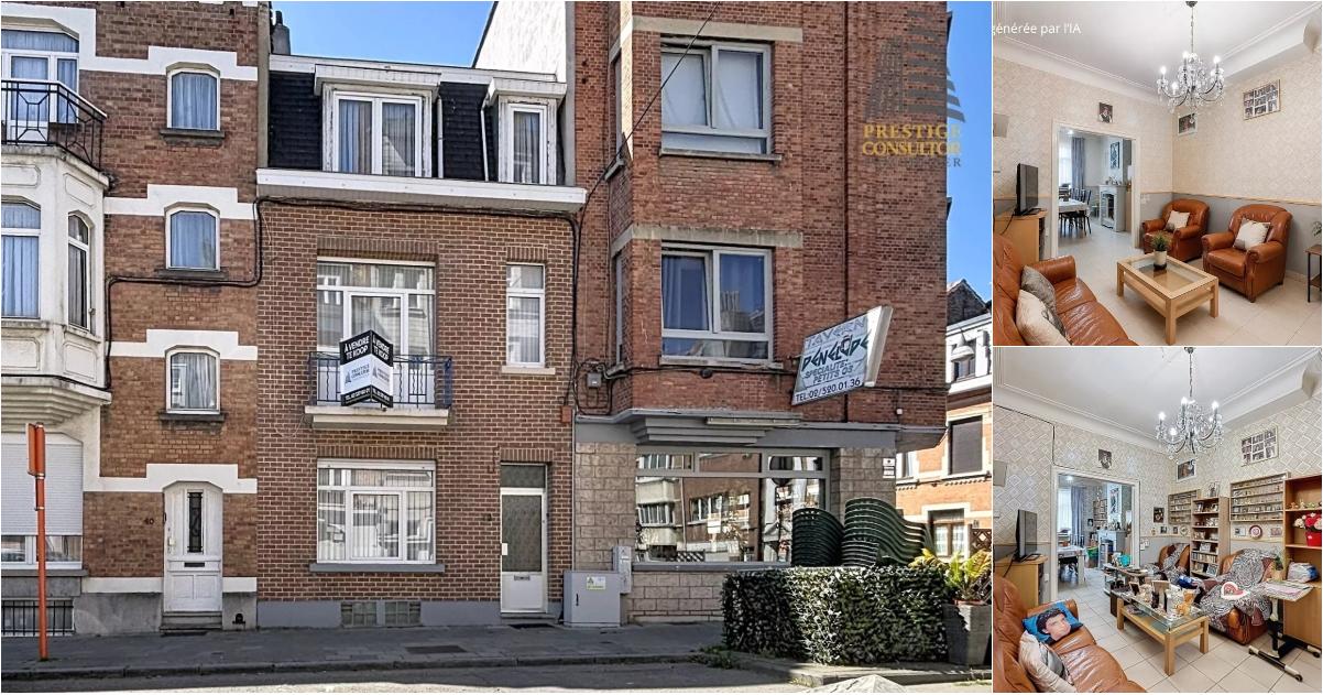 Maison à vendre à RUE EDMOND DELCOURT 42 Anderlecht (VBE47624) - Aanzicht 2
