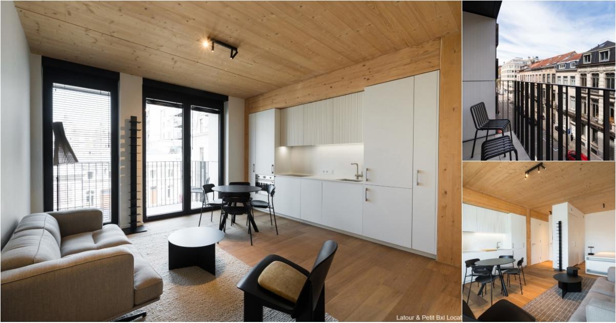 Studio à louer à Rue Blanche 2 Ixelles (VBE47886) - Aanzicht 2