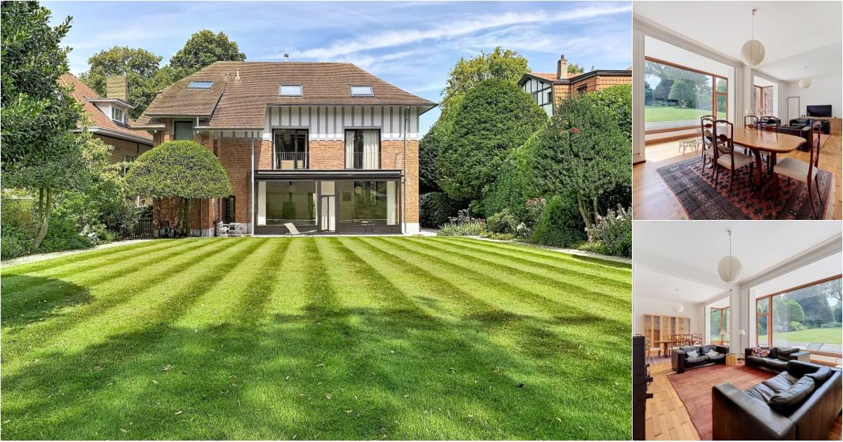 Villa à louer avec terrasse et jardin , Uccle (VBE48108) - Aanzicht 2