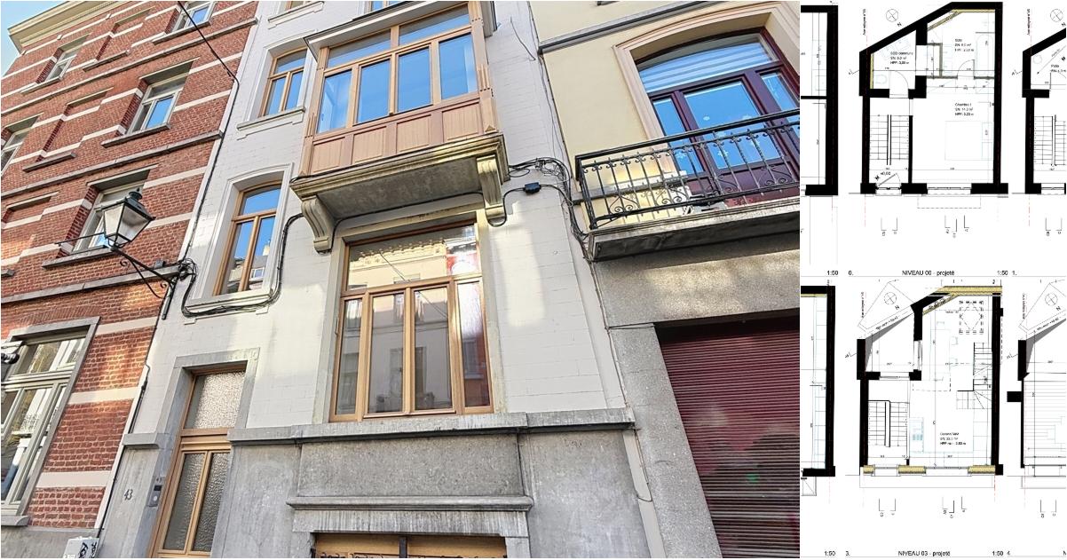 Maison à louer à Rue d'Albanie 43 Saint-Gilles (VBE48492) - Aanzicht 2