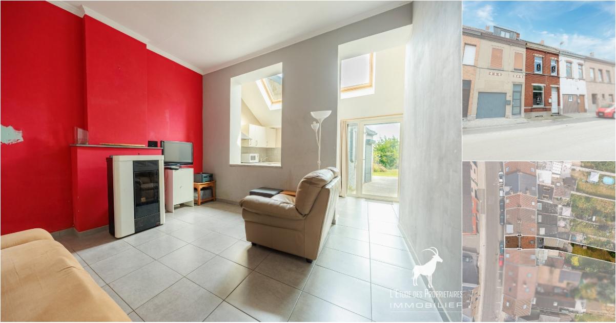 Maison à vendre avec terrasse et jardin , Bois-d'Haine (VBE48654) - Aanzicht 2