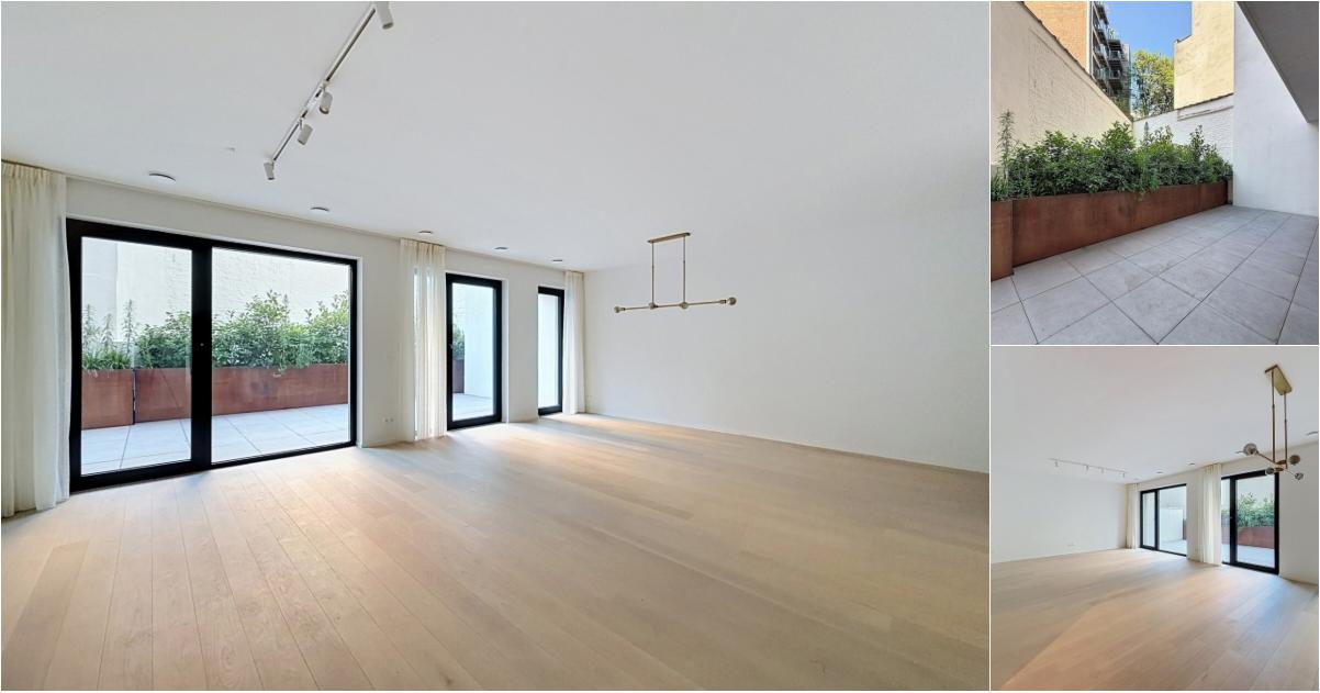 Rez-De-Chaussée à louer avec garage et terrasse , Bruxelles (VBE48716) - Aanzicht 2