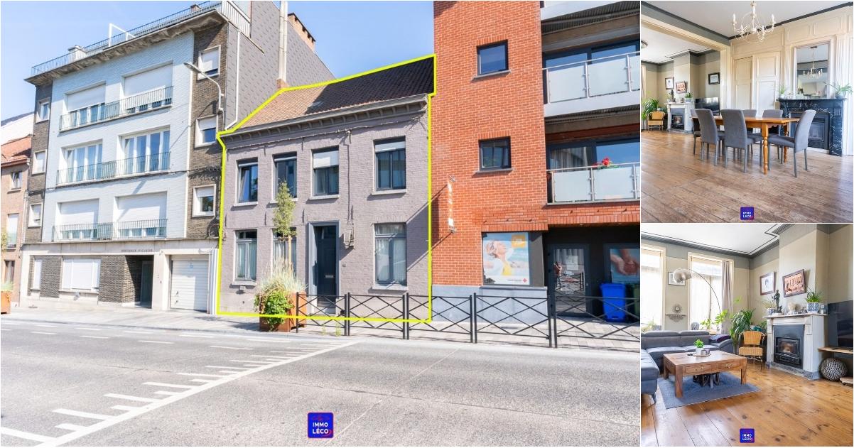 Maison à vendre avec garage et 3 chambres , Mouscron (VBE49021) - Aanzicht 2