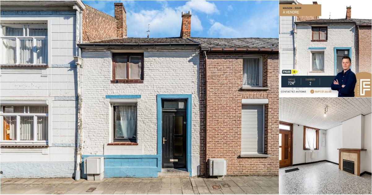Maison à vendre à Rue Henri Pochez 72 Dour (VBE49153) - Aanzicht 2