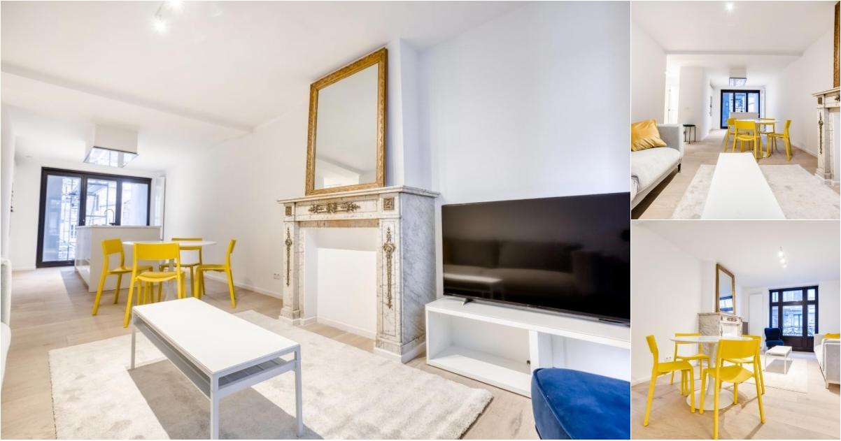 Appartement à louer à rue de Flandre 189 Bruxelles (VBE49177) - Aanzicht 2