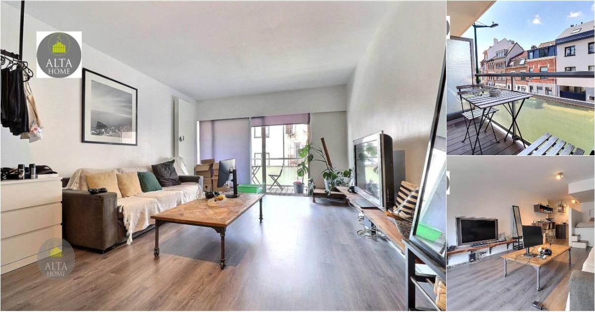 Studio à louer avec terrasse , Uccle (VBE49372) - Aanzicht 2