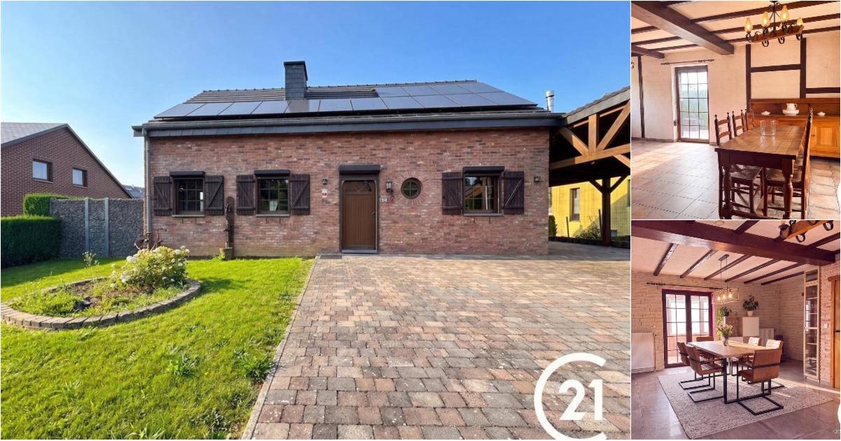 Maison à vendre avec garage et 3 chambres , Saint-Hubert (VBE49391) - Aanzicht 2