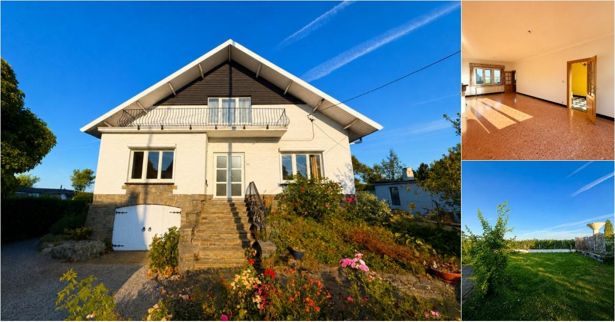 Maison à vendre avec garage et terrasse , Nalinnes (VBE49489) - Aanzicht 2