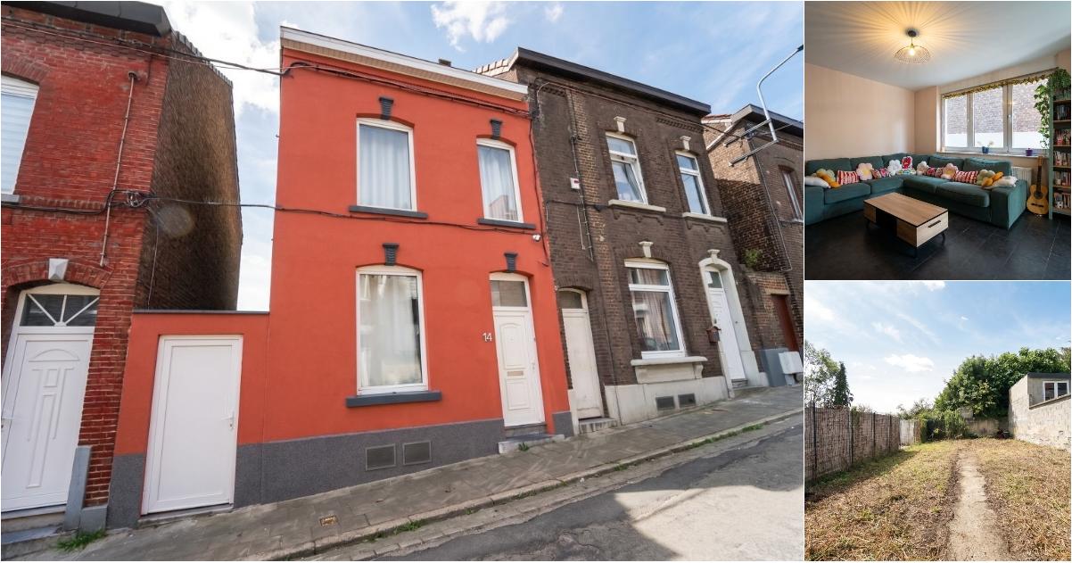 Maison à vendre avec terrasse et jardin , Couillet (VBE49505) - Aanzicht 2