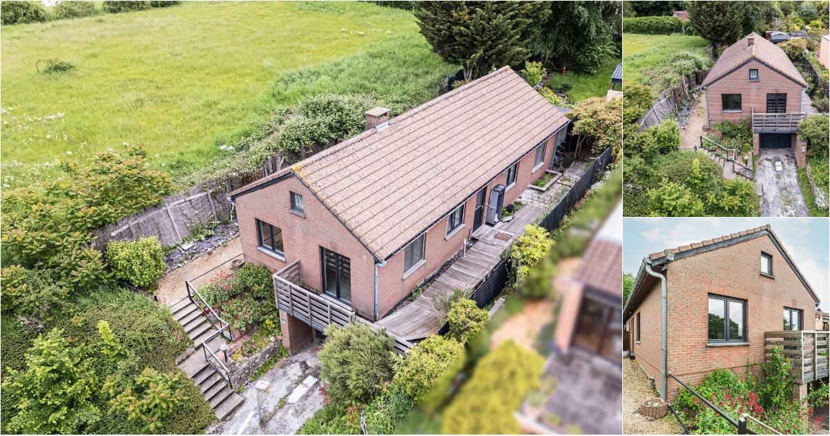 Maison à vendre avec garage et terrasse , Quaregnon (VBE49559) - Aanzicht 2